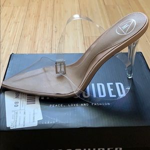 Clear MissGuided heels